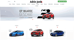 Desktop Screenshot of adriejonk.nl
